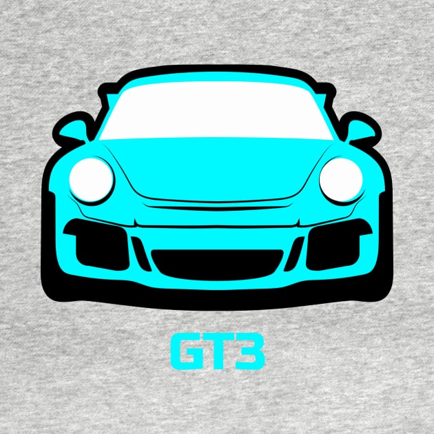 Porsche 911 GT3 Miami Blue by Carsncoolstuff